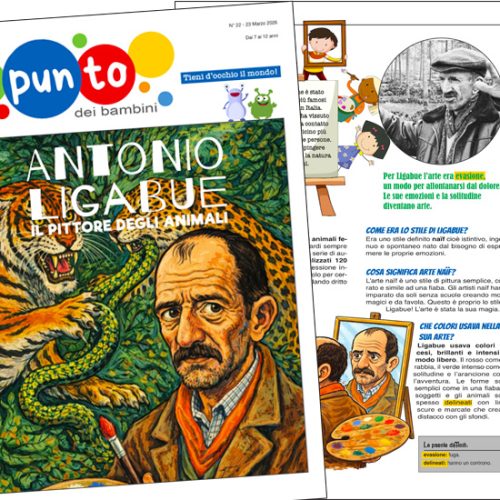 Antonio Ligabue spiegato ai bambini